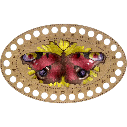 Blank for embroidery with thread on wood FLHW-018 Wonderland Crafts Blank for Embroidery - HobbyJobby