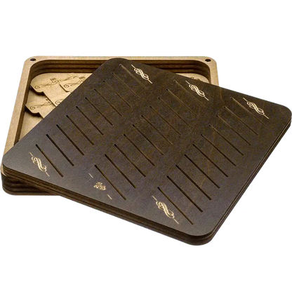 Box for handicraft + 32 bobbins FLZB(N)-063 Wonderland Crafts Organizer Box - HobbyJobby