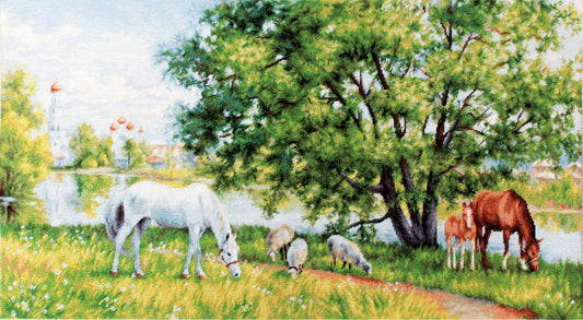 Cross Stitch Kit Luca-S - B541 Pastoral - HobbyJobby