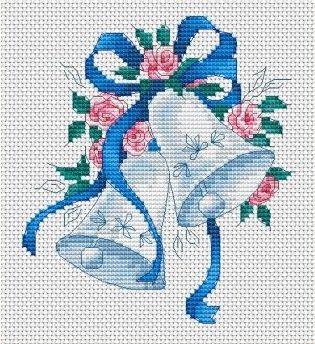 Cross Stitch Kit Luca-S - Bells, B127 Cross Stitch Kits - HobbyJobby