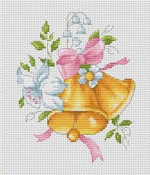 Cross Stitch Kit Luca-S - Bells, B128 Cross Stitch Kits - HobbyJobby