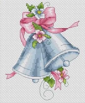 Cross Stitch Kit Luca-S - Bells, B129 Cross Stitch Kits - HobbyJobby