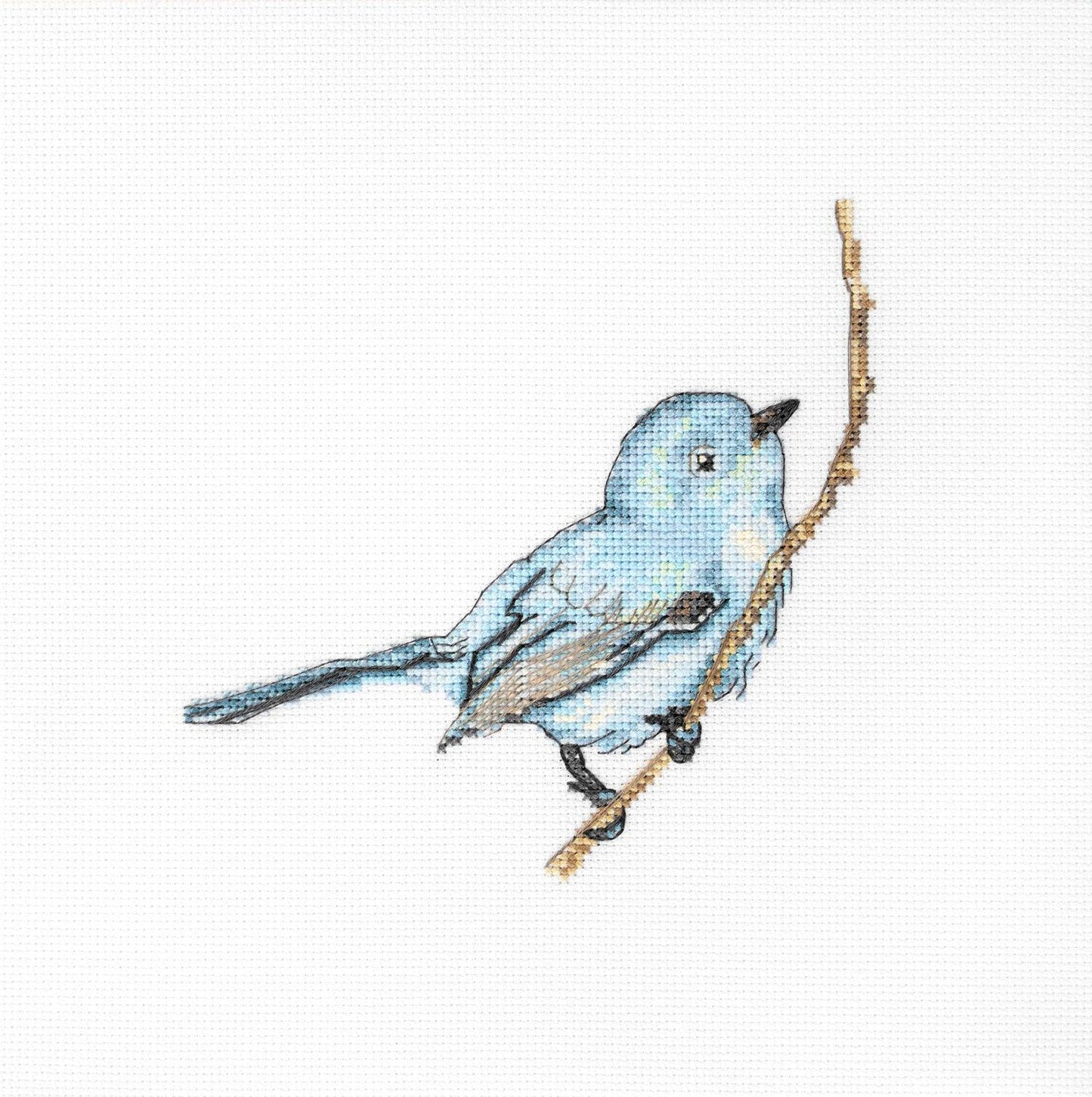 Cross Stitch Kit Luca-S - Blue Bird Cross Stitch Kits - HobbyJobby