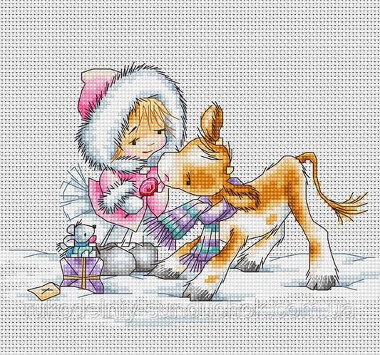 Cross Stitch Kit Luca-S Cross Stitch Kits - HobbyJobby