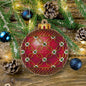 Cross Stitch Kit with Beads on Wood Wonderland Crafts Wooden Kits - HobbyJobby