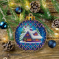 Cross Stitch Kit with Beads on Wood Wonderland Crafts Wooden Kits - HobbyJobby