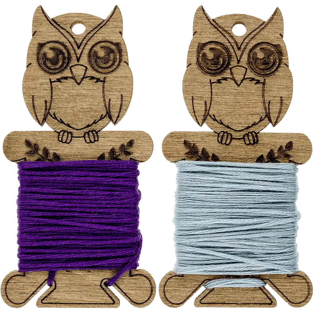 Floss bobbins FLC-070(S) (6 pieces) Wonderland Crafts Floss Bobbins - HobbyJobby