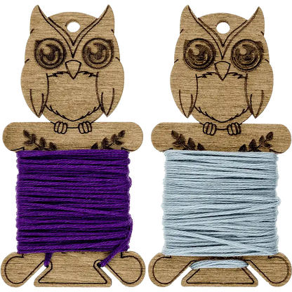 Floss bobbins FLC-070(S) (6 pieces) Wonderland Crafts Floss Bobbins - HobbyJobby