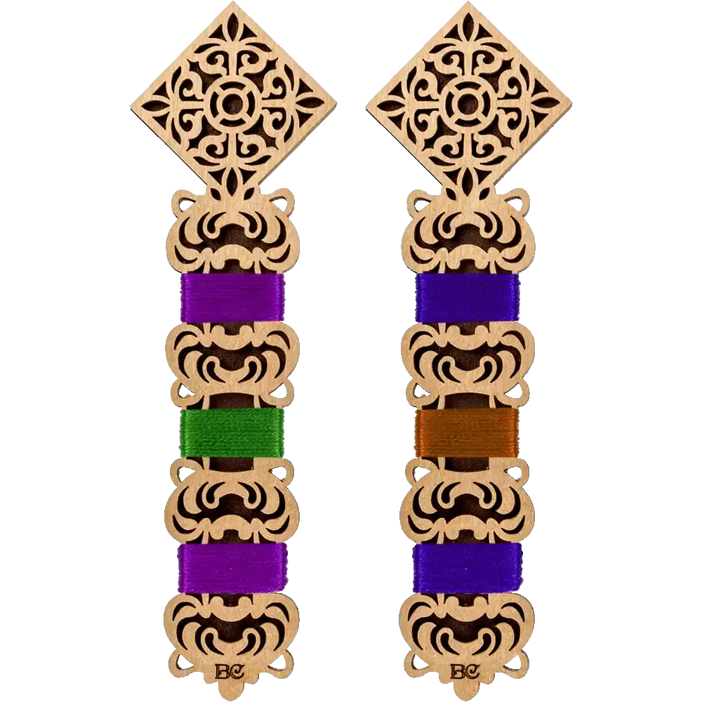 Floss bobbins FLC-093(S) (2 pieces) Wonderland Crafts Floss Bobbins - HobbyJobby