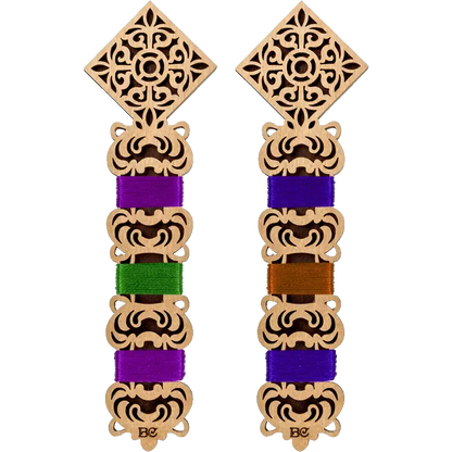 Floss bobbins FLC-093(S) (2 pieces) Wonderland Crafts Floss Bobbins - HobbyJobby