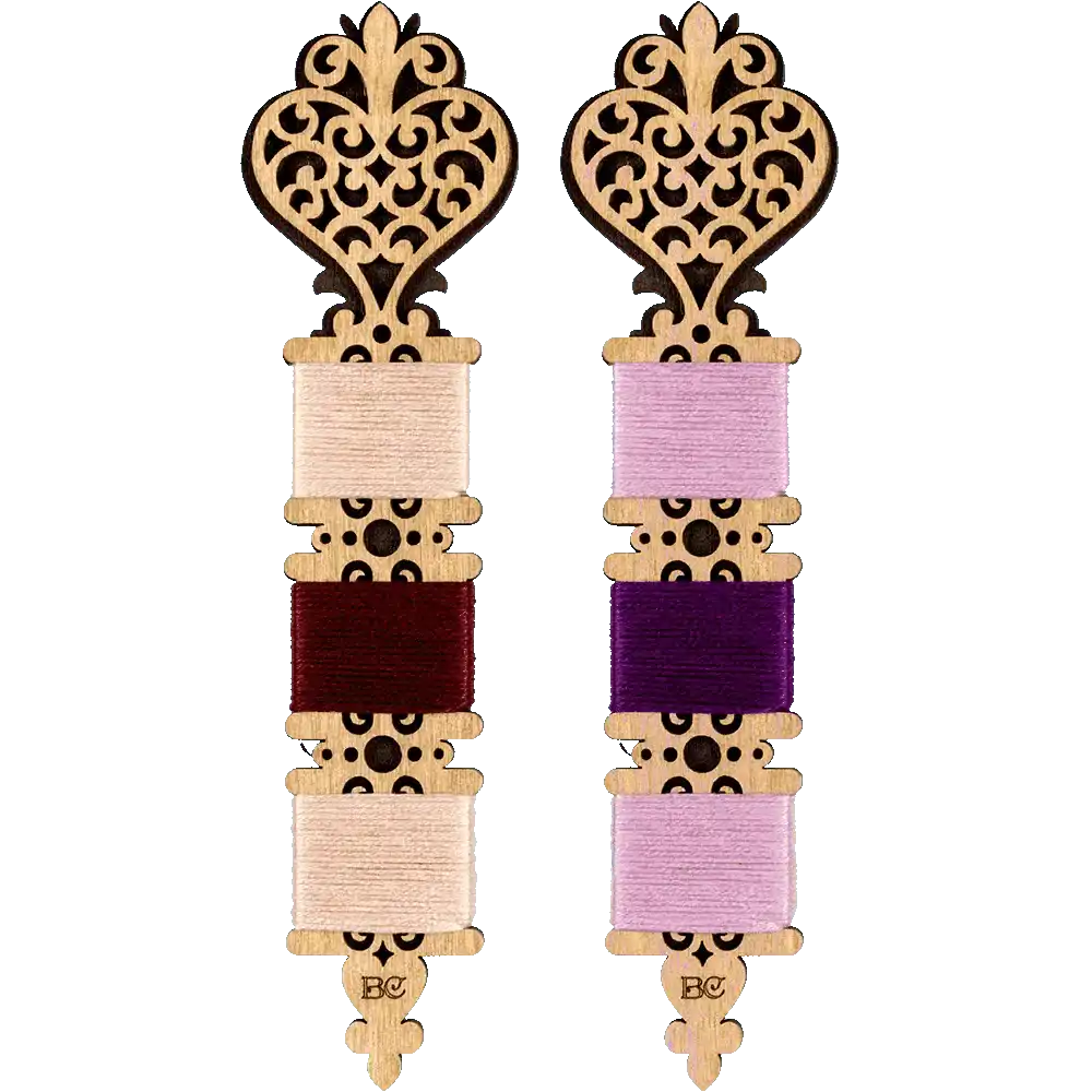 Floss bobbins FLC-094(S) (2 pieces) Wonderland Crafts Floss Bobbins - HobbyJobby