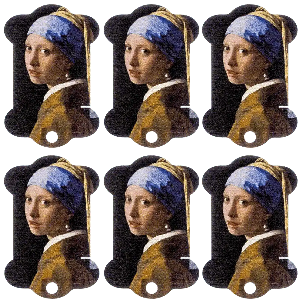 Floss bobbins FLC-102(S) (6 pieces) Wonderland Crafts Floss Bobbins - HobbyJobby