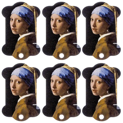 Floss bobbins FLC-102(S) (6 pieces) Wonderland Crafts Floss Bobbins - HobbyJobby