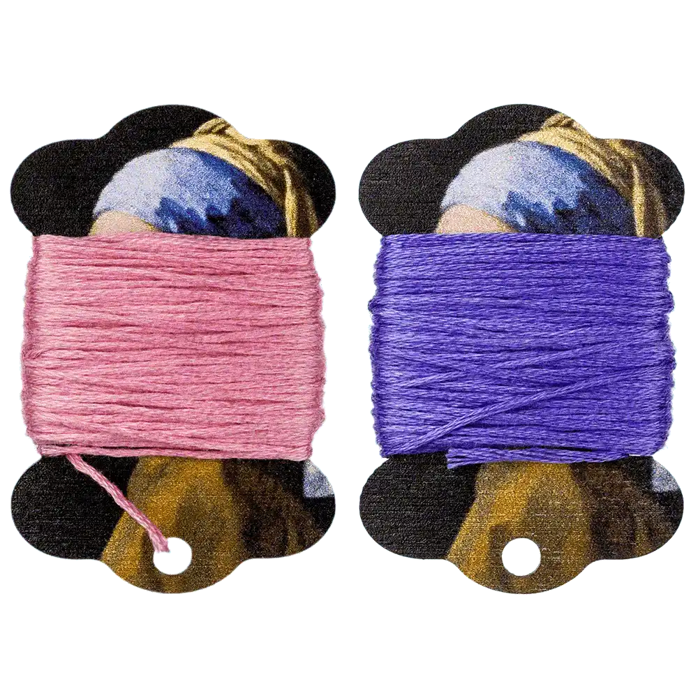 Floss bobbins FLC-102(S) (6 pieces) Wonderland Crafts Floss Bobbins - HobbyJobby