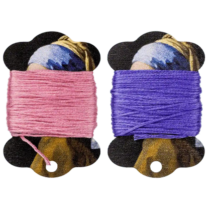 Floss bobbins FLC-102(S) (6 pieces) Wonderland Crafts Floss Bobbins - HobbyJobby