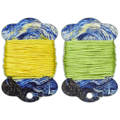 Floss bobbins FLC-104(S) (6 pieces) Wonderland Crafts Floss Bobbins - HobbyJobby