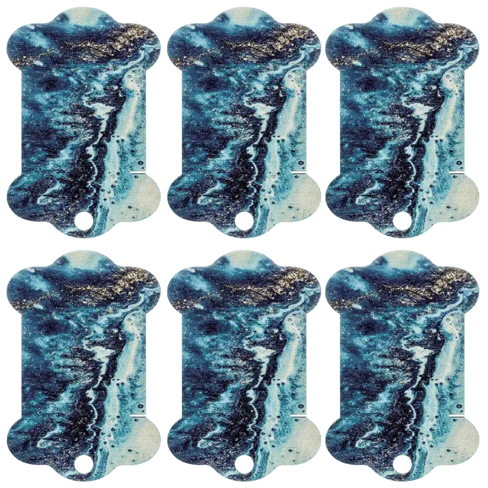 Floss bobbins FLC-111(S) (6 pieces) Wonderland Crafts Floss Bobbins - HobbyJobby