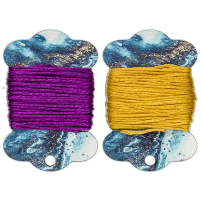 Floss bobbins FLC-111(S) (6 pieces) Wonderland Crafts Floss Bobbins - HobbyJobby