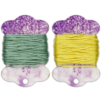 Floss bobbins FLC-112(S) (6 pieces) Wonderland Crafts Floss Bobbins - HobbyJobby