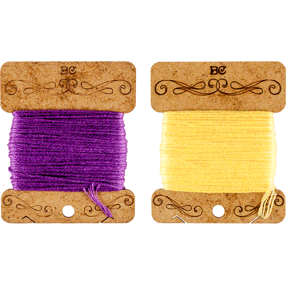 Floss Bobbins, Wooden Thread Bobbins - Thread Organizers Wonderland Crafts Floss Bobbins - HobbyJobby