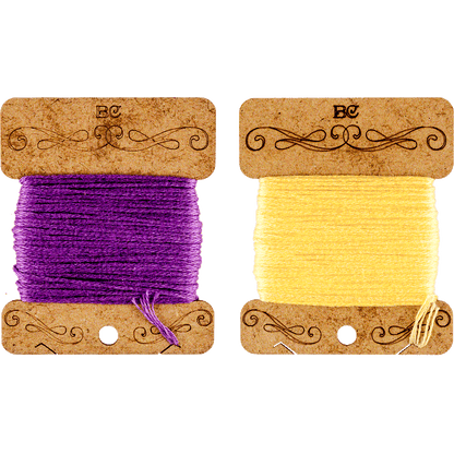 Floss Bobbins, Wooden Thread Bobbins - Thread Organizers Wonderland Crafts Floss Bobbins - HobbyJobby