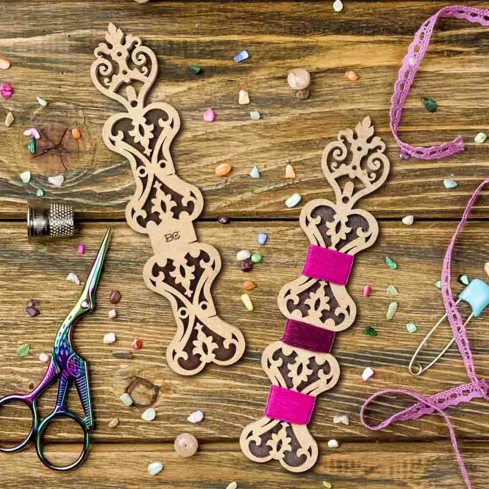 Floss Bobbins, Wooden Thread Bobbins - Thread Organizers Wonderland Crafts Floss Bobbins - HobbyJobby