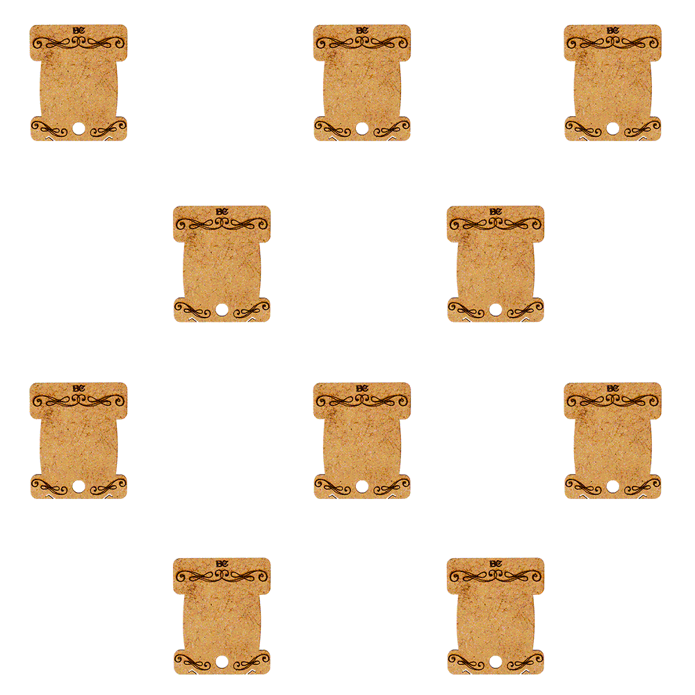 Floss Bobbins, Wooden Thread Bobbins - Thread Organizers Wonderland Crafts Floss Bobbins - HobbyJobby