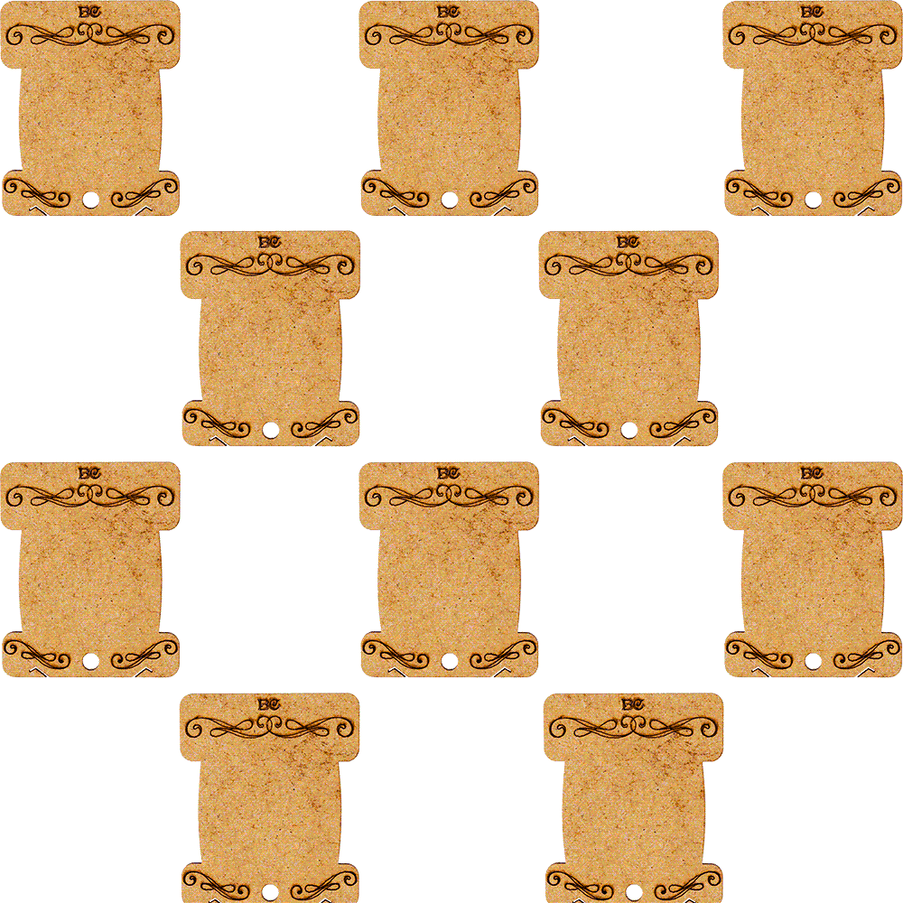 Floss Bobbins, Wooden Thread Bobbins - Thread Organizers Wonderland Crafts Floss Bobbins - HobbyJobby