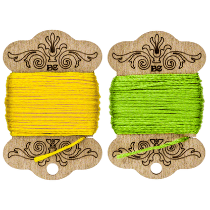 Floss Bobbins, Wooden Thread Bobbins - Thread Organizers Wonderland Crafts Floss Bobbins - HobbyJobby