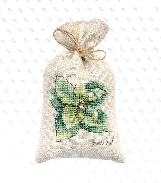 Cross Stitch Bag | Mint - Potpourri Bag, PM1235