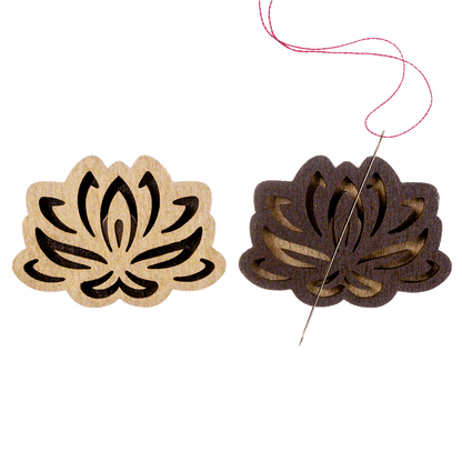 Magnetic Needle Holder - Wooden Needle Minder Wonderland Crafts Needle Minders - HobbyJobby