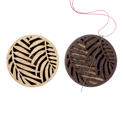 Magnetic Needle Holder - Wooden Needle Minder Wonderland Crafts Needle Minders - HobbyJobby