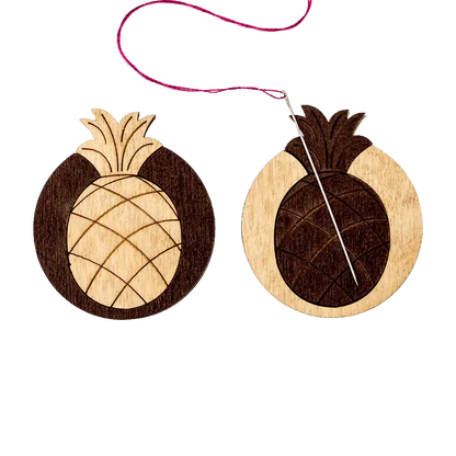 Magnetic Needle Holder - Wooden Needle Minder Wonderland Crafts Needle Minders - HobbyJobby