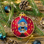 Wooden Cross-Stitch Kit – “Christmas Ornament – Nutcracker” FLW-004