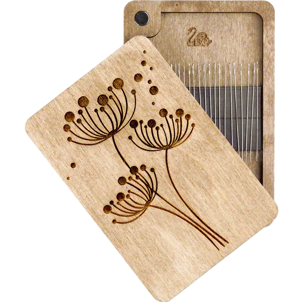 Needle Organizer - Magnetic Needle Storage, Storage Box for Handcraft Wonderland Crafts Needle Cases - HobbyJobby