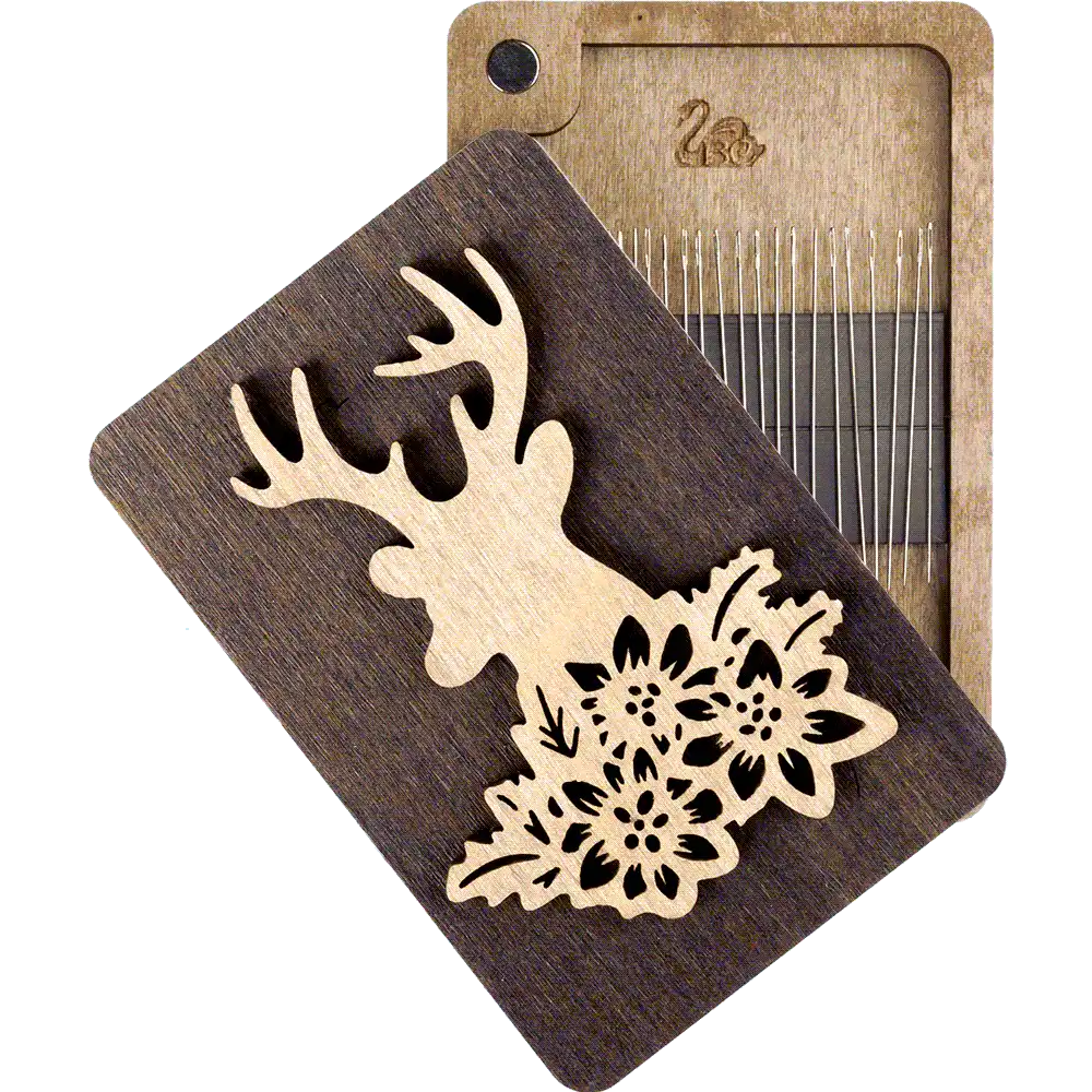 Needle Organizer - Magnetic Needle Storage, Storage Box for Handcraft Wonderland Crafts Needle Cases - HobbyJobby