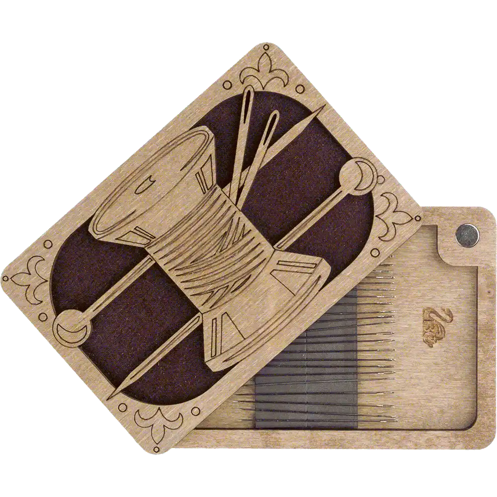 Needle Organizer - Magnetic Needle Storage, Storage Box for Handcraft Wonderland Crafts Needle Cases - HobbyJobby