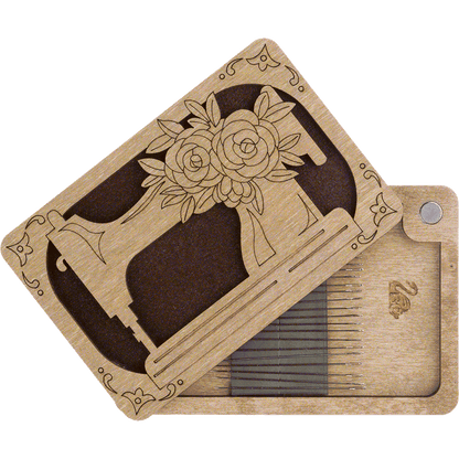 Needle Organizer - Magnetic Needle Storage, Storage Box for Handcraft Wonderland Crafts Needle Cases - HobbyJobby