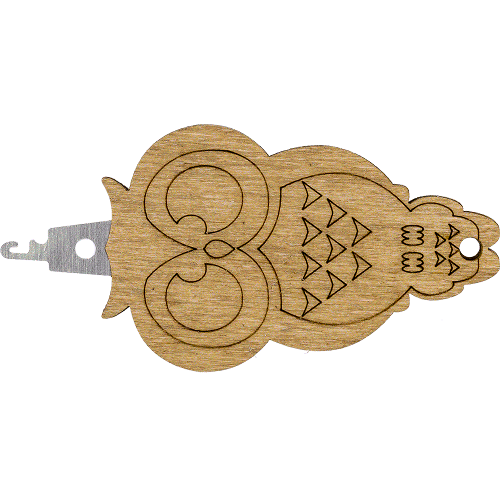 Needle Threader - Wooden Needle Threader Wonderland Crafts Needle Threaders - HobbyJobby