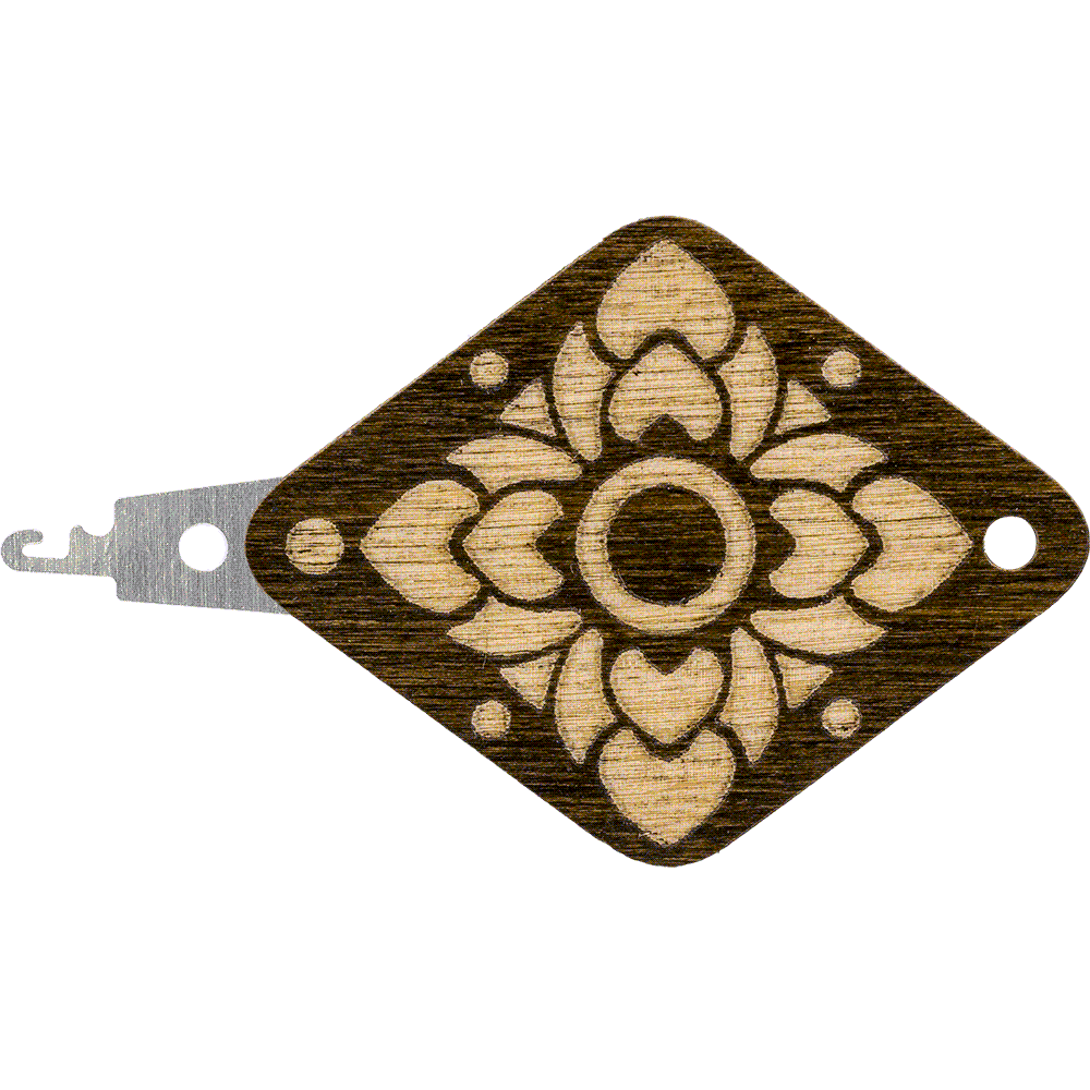 Needle Threader - Wooden Needle Threader Wonderland Crafts Needle Threaders - HobbyJobby