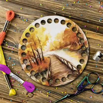 Thread Organizer - Wooden Floss Organizer