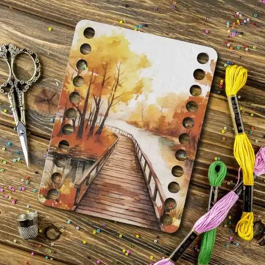 Thread Organizer - Wooden Floss Organizer