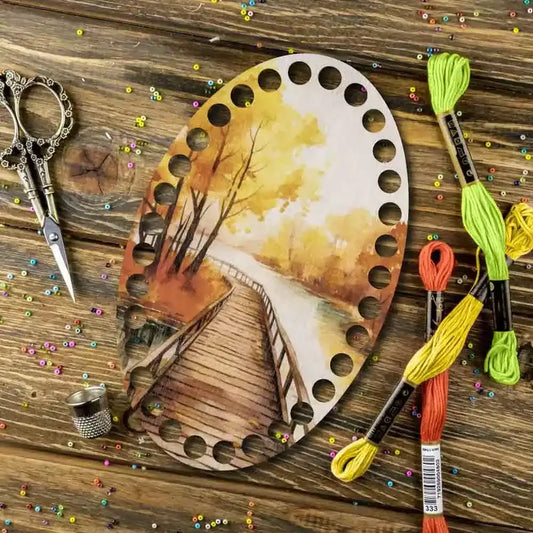 Thread Organizer - Wooden Floss Organizer