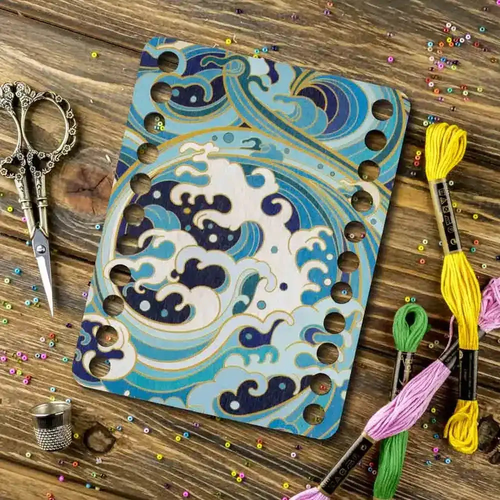 Thread Organizer - Wooden Floss Organizer