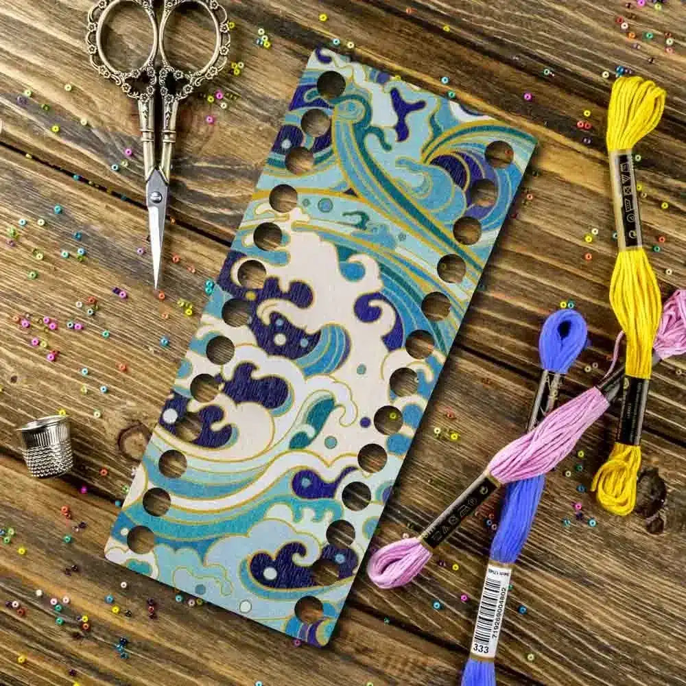 Thread Organizer - Wooden Floss Organizer