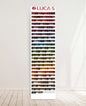 Wooden Stand with Luca-S Stranded Cotton - Your choice of 255 Colors (12 Fill)