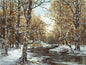 Petit Point Kit Luca-S - G597 First snow Petit Point Kits - HobbyJobby