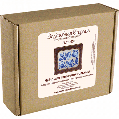 Pin Cushion Kit - Needlecraft Storage Box - Needle Storage Pin Wonderland Crafts Pin Cushions - HobbyJobby