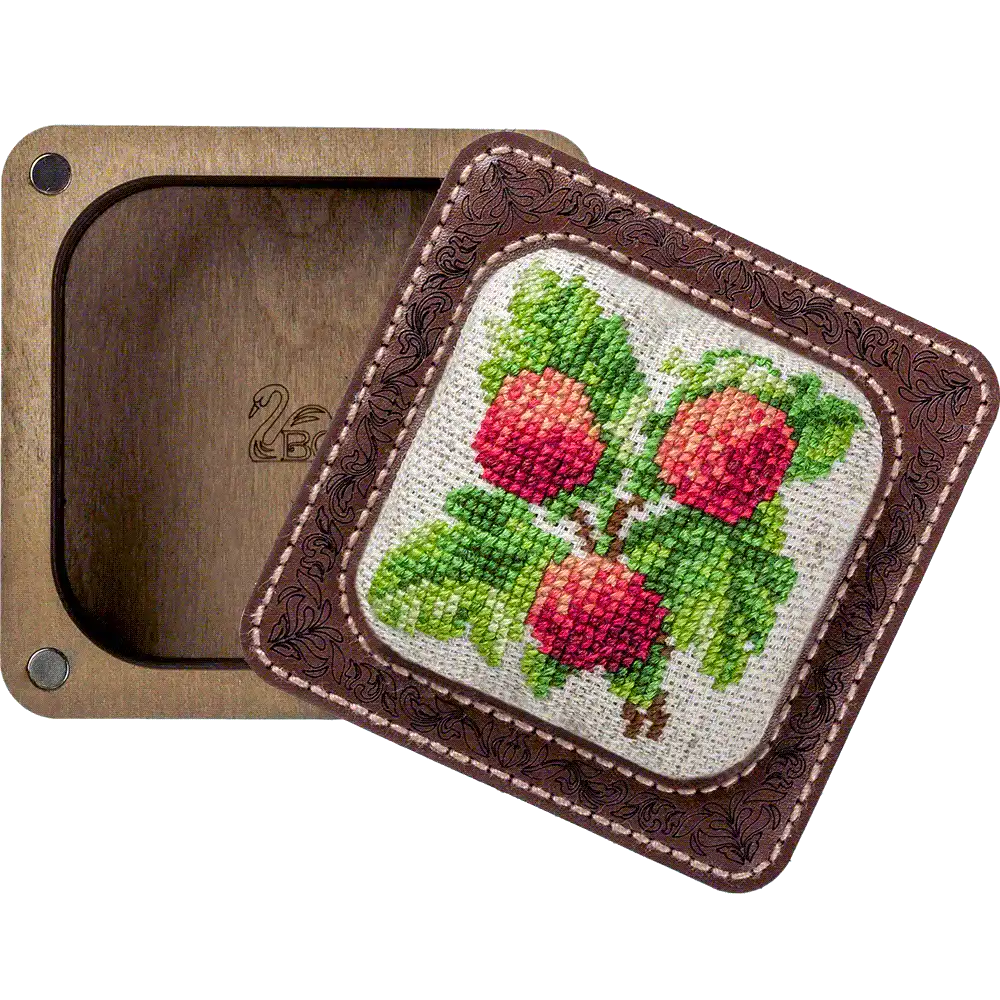 Pin Cushion Kit - Needlecraft Storage Box - Needle Storage Pin Wonderland Crafts Pin Cushions - HobbyJobby