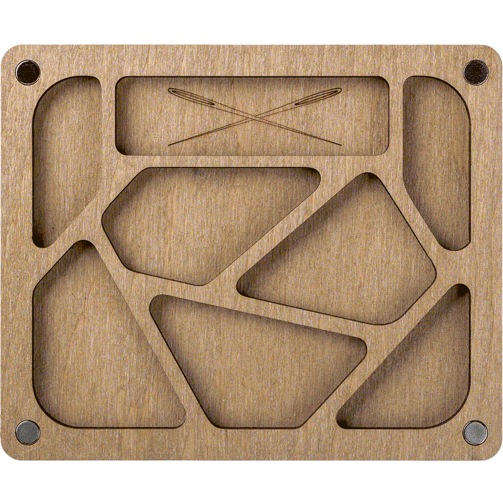 Pin Cushion Kit - Needlecraft Storage Box - Needle Storage Pin Wonderland Crafts Pin Cushions - HobbyJobby